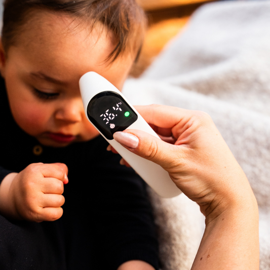 3-i-1 Digitalt Termometer - Pande, Øre & Mad