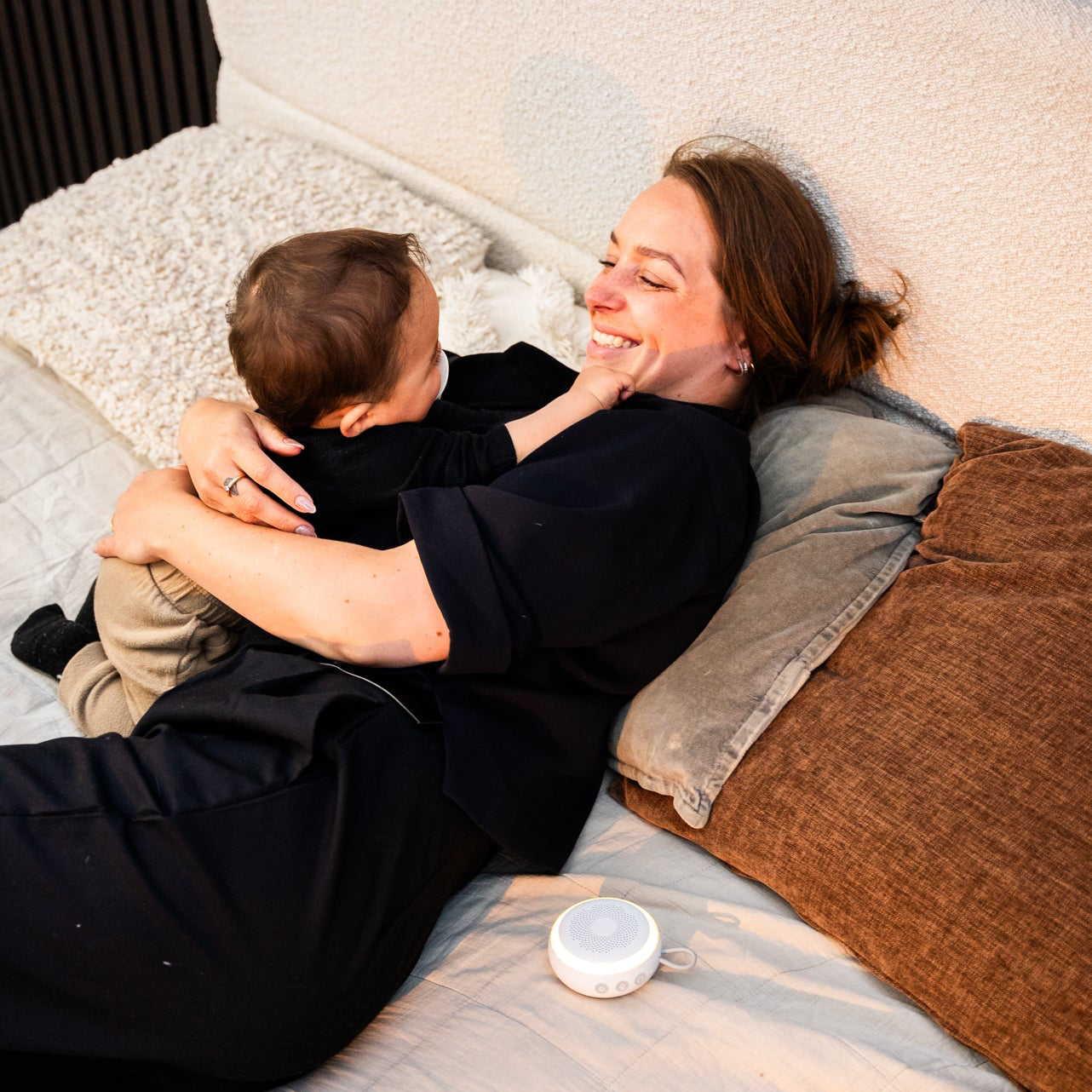 Sleep Easy Bundle – Tyngdepose & White Noise-højtaler